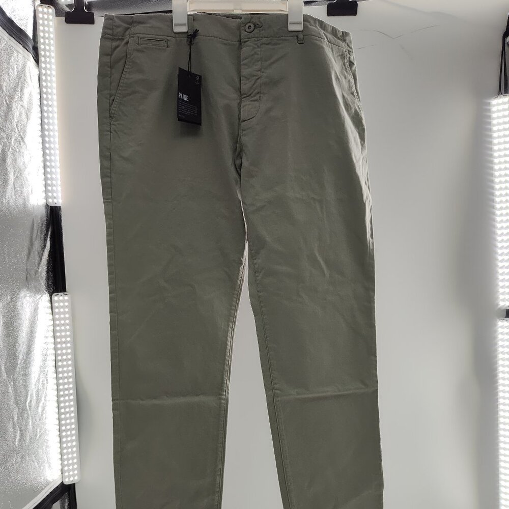 Paige Men's Danford Stretch Sateen Chinos Size 40                      P#324@CMK
